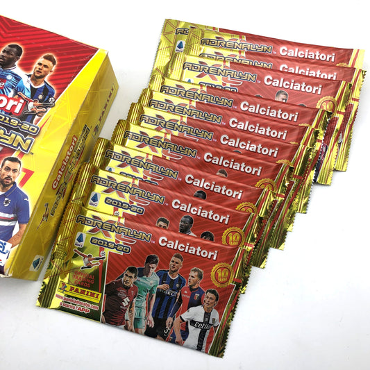 Box con 12 Busitne di Calciatori PANINI Card Adrenalyn XL 2019-2020