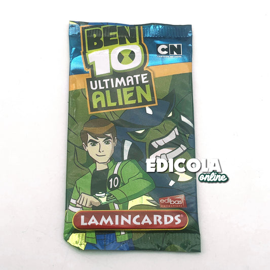 Cartes laminées scellées BEN 10 - Alien Force