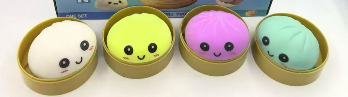 Squisky DUMPLING Mystery (Maxi 9,5cm) TIK TOK VIRALE ( Ravioli Gnocchi Bao Antistress)