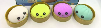 Squisky DUMPLING Mystery (Maxi 9,5cm) TIK TOK VIRALE ( Ravioli Gnocchi Bao Antistress)