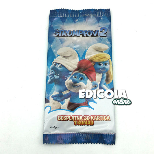 Bustina Sigillata 1 Card – Štrumpfovi 2 (I Puffi 2) – Croazia 2013