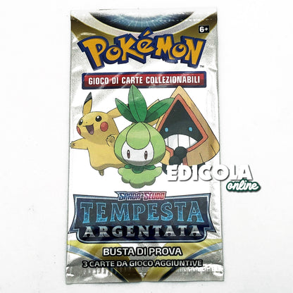 Packs simples Pokémon ITA scellés - 3 cartes de jeu d'extension en italien