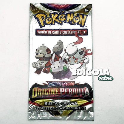 Packs simples Pokémon ITA scellés - 3 cartes de jeu d'extension en italien