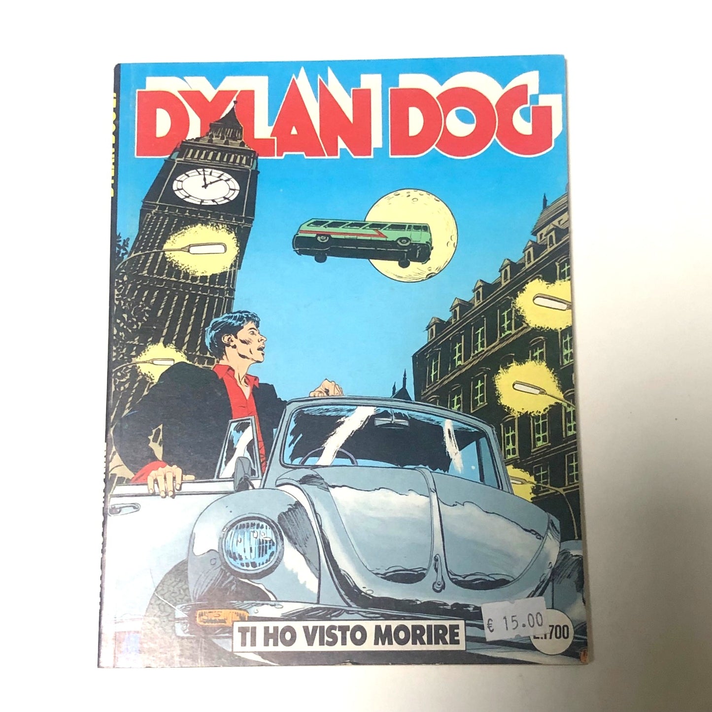 Comics von 1 bis 10 von DYLAN DOG. Originallos, erste Auflage. Vervollständigen Sie Ihre Sammlung