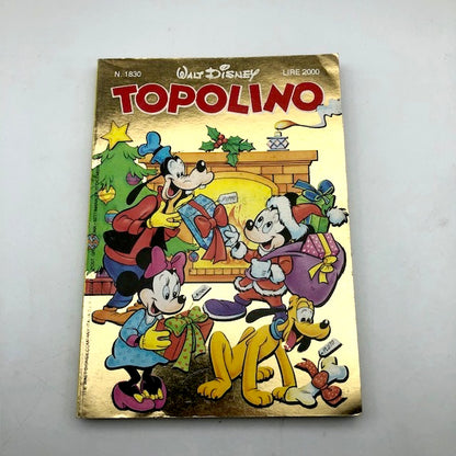 Lot de bandes dessinées Mickey Mouse, collection spéciale, livret dédié à Noël (variante)