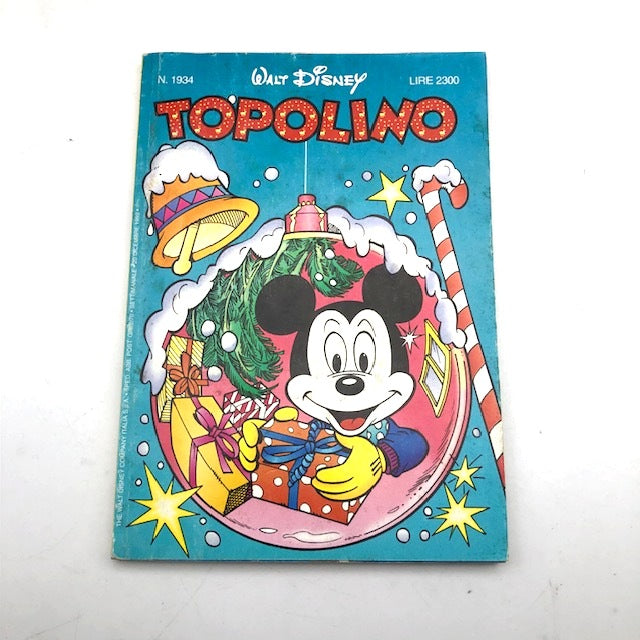 Lot de bandes dessinées Mickey Mouse, collection spéciale, livret dédié à Noël (variante)