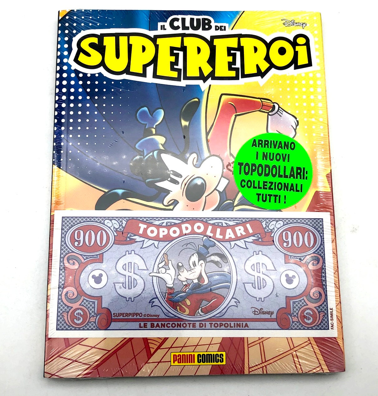 Fumetto Il Club dei Supereroi 9 Con Topodollaro di Super Pippo (Sigillato)
