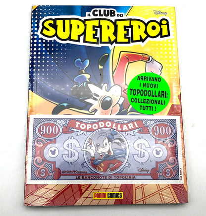 Fumetto Il Club dei Supereroi 9 Con Topodollaro di Super Pippo (Sigillato)