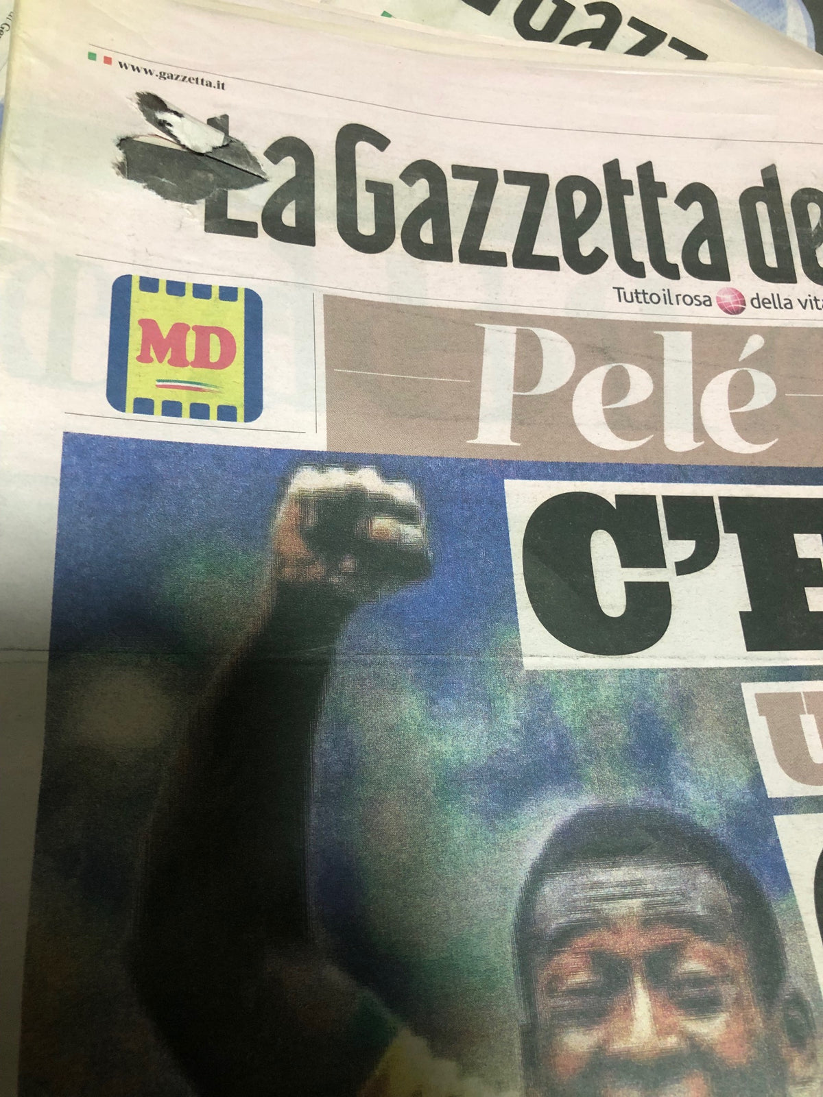 Corriere dello Sport and/or Gazzetta dello Sport of 30.12.2022 DEATH of PELE