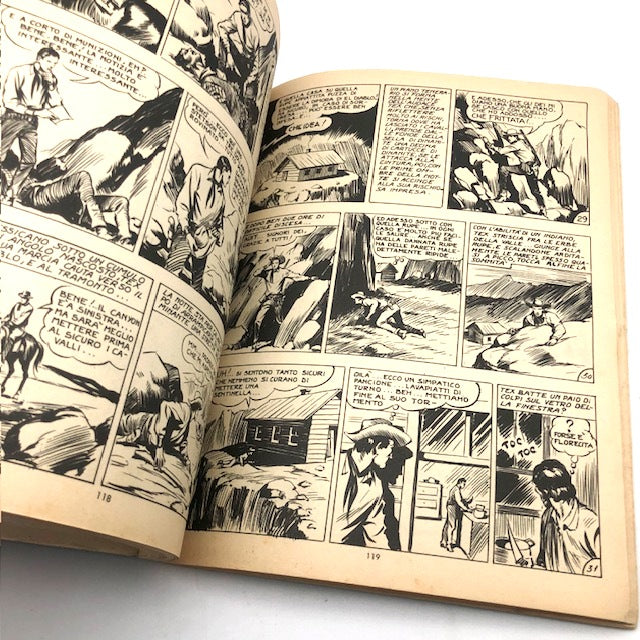 Tex Willer Comic Book Number 1 THE RED HAND Original £350 Lire 1964 Auth 2926