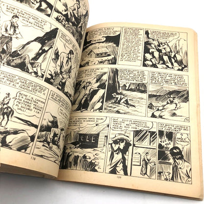 Tex Willer Comic Book Number 1 THE RED HAND Original £350 Lire 1964 Auth 2926