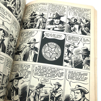 Tex Willer Comic Book Number 1 THE RED HAND Original £350 Lire 1964 Auth 2926