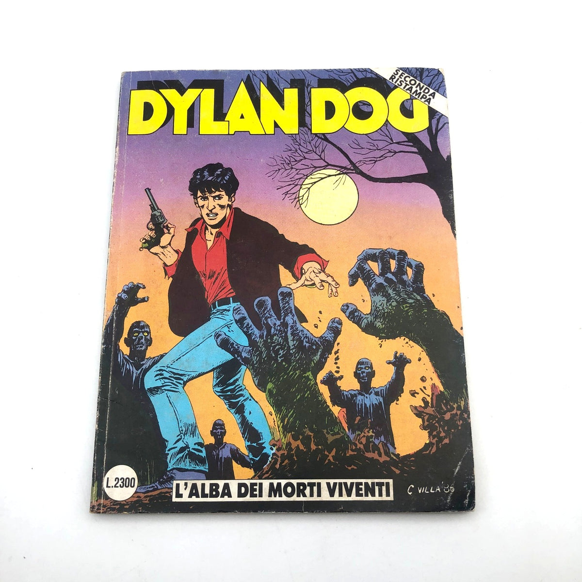 DYLAN DOG comic no. 1 Dawn of the Living Dead (Second Reprint) 1991