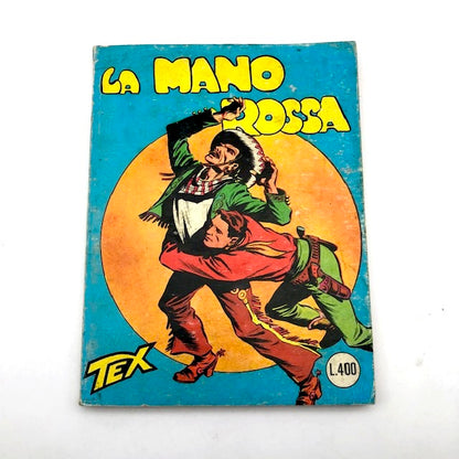 Tex Willer Comic-Nummer Nr. 1 THE RED HAND Original £350 Lire 1964 Aut 2926