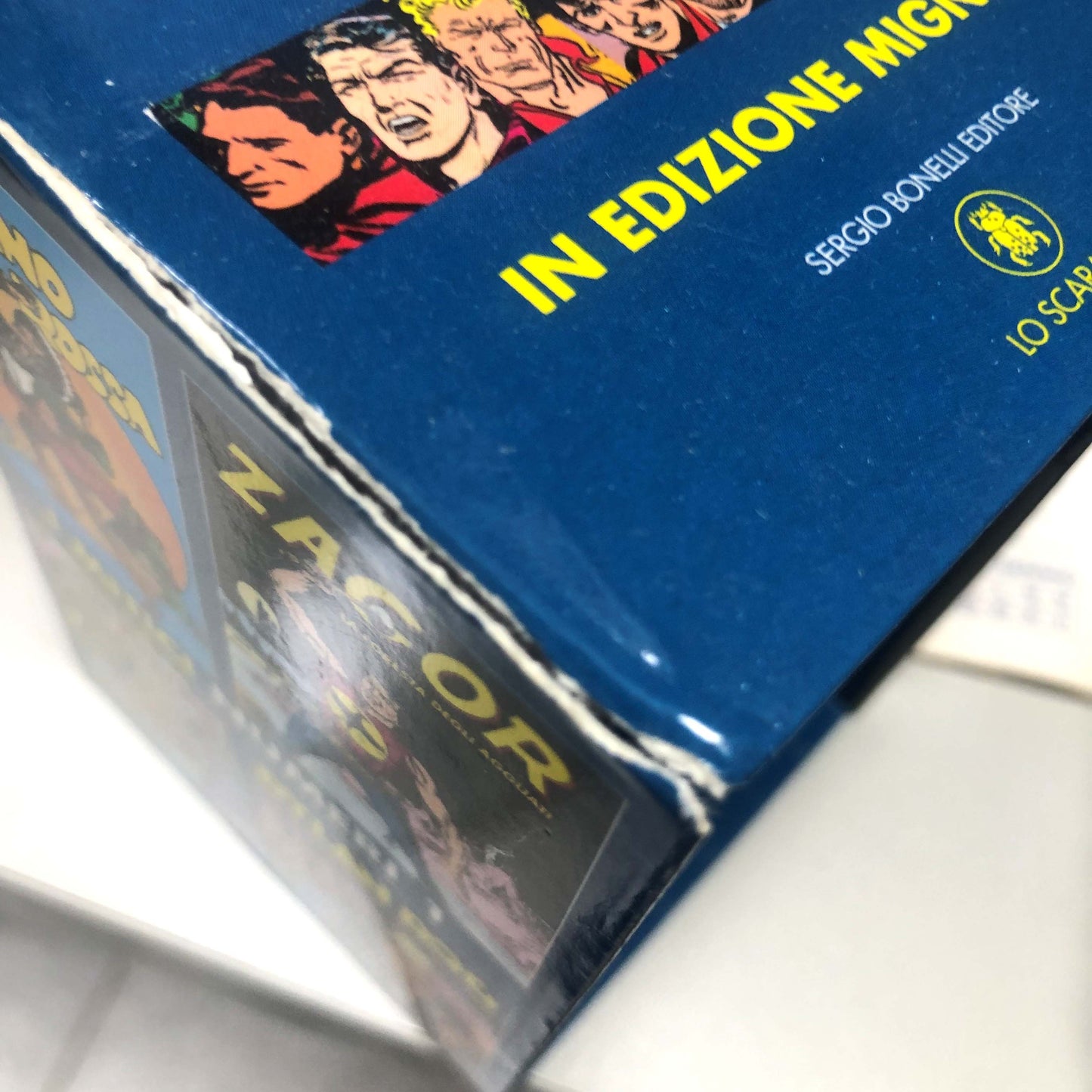 Lotto 8 Fumetti Mignon Lo Scarabeo numeri n. 1 DYLAN DOG NATHAN NEVER ZAGOR TEX