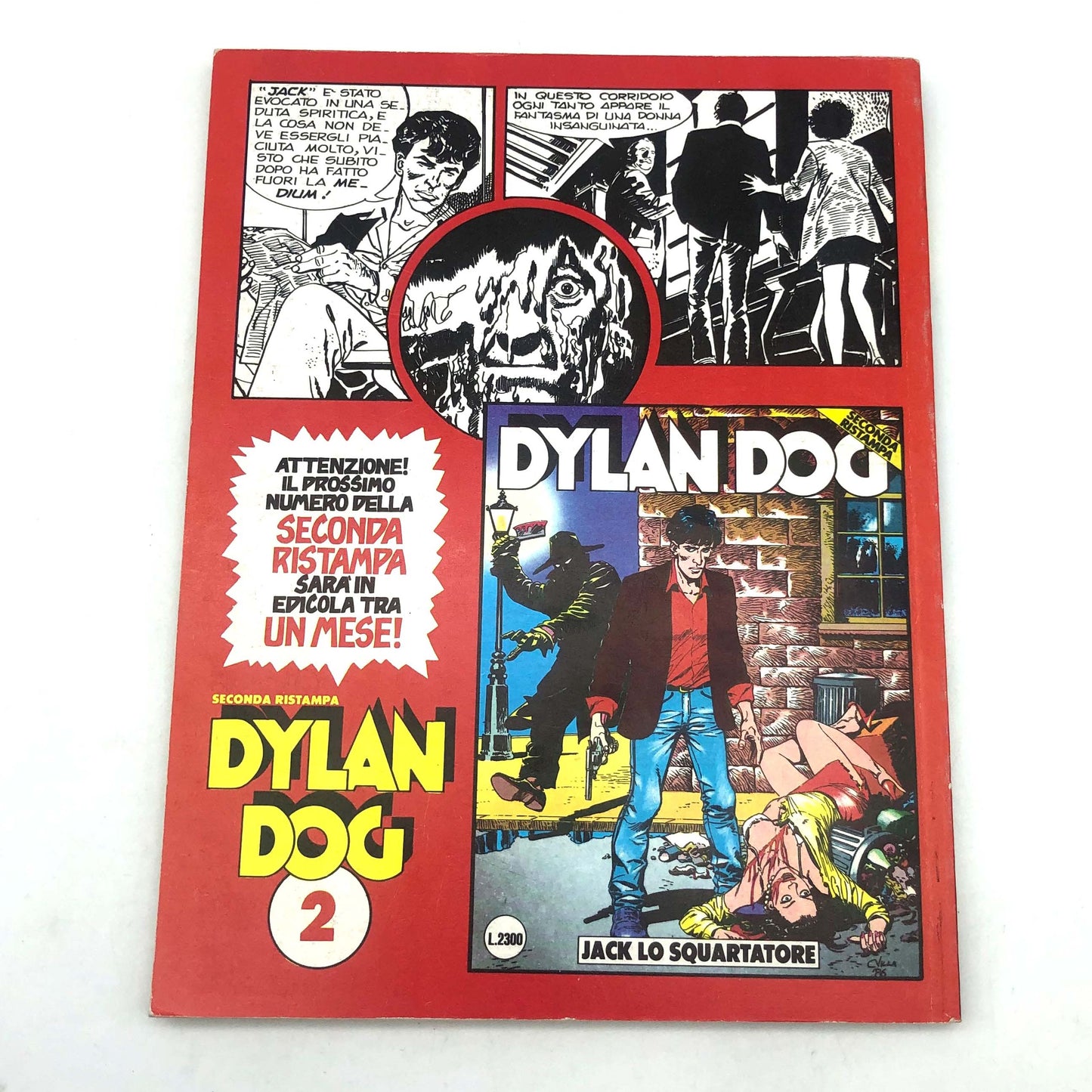 Lot de bandes dessinées DYLAN DOG Deuxième série de réimpression Séquence incomplète Bonelli