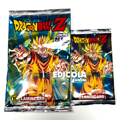 Bustine Sigillate di CARD DRAGONBALL Z - LAMINCARDS e Limited MAXI Edition Dragon Ball
