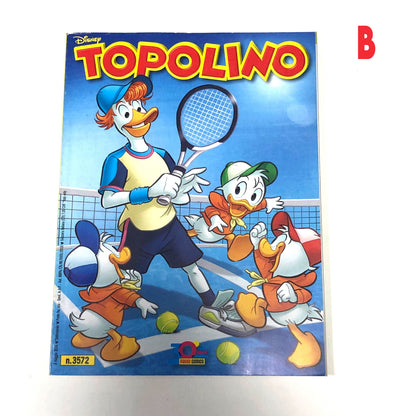 Fumetto TOPOLINO libretto n. 3572 da Collezione Cover dedicata a Jannik Sinner