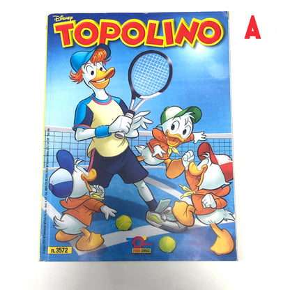Fumetto TOPOLINO libretto n. 3572 da Collezione Cover dedicata a Jannik Sinner