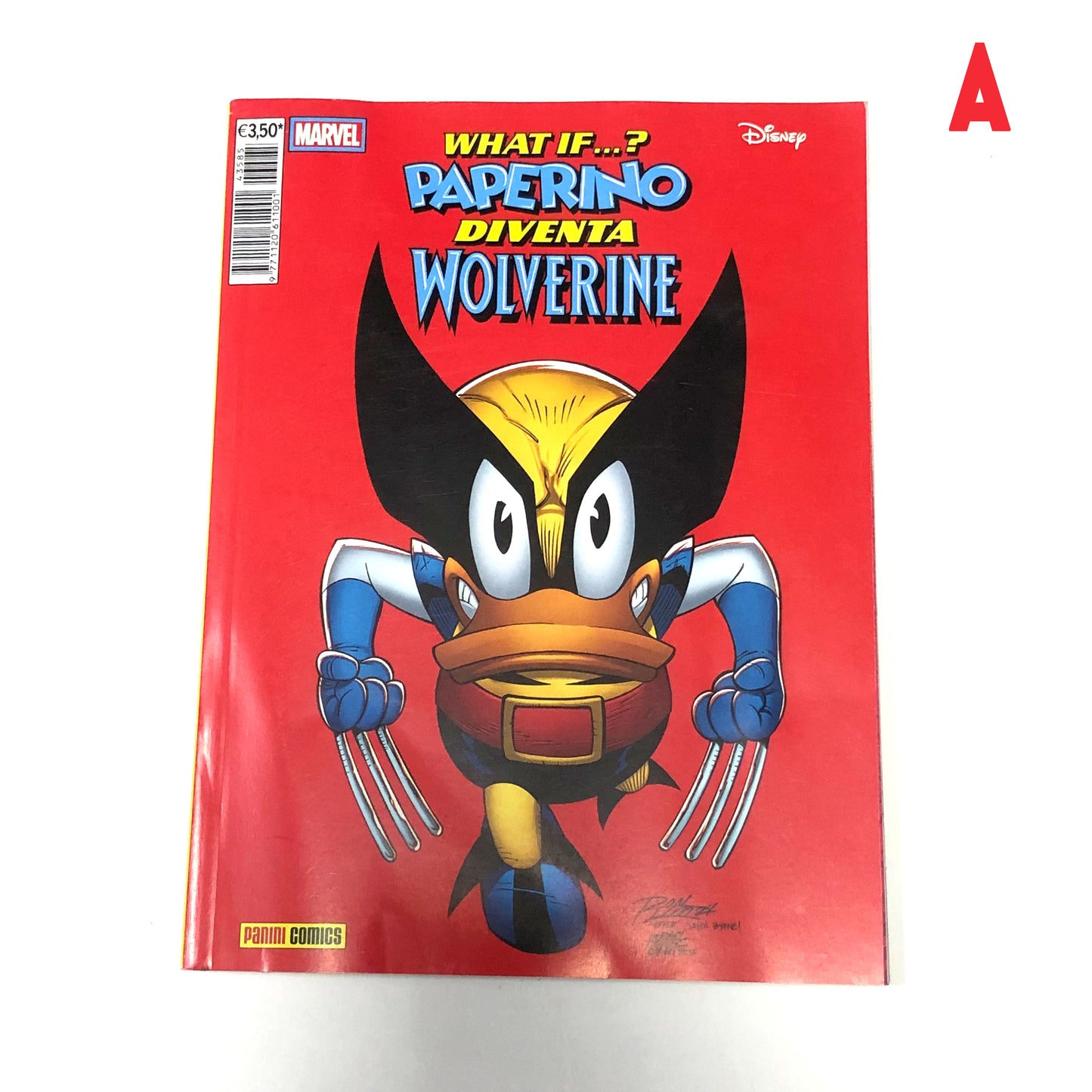 Mickey Mouse Comic 3585 Marvel Special Donald Duck wird Wolverine (Doppelcover)