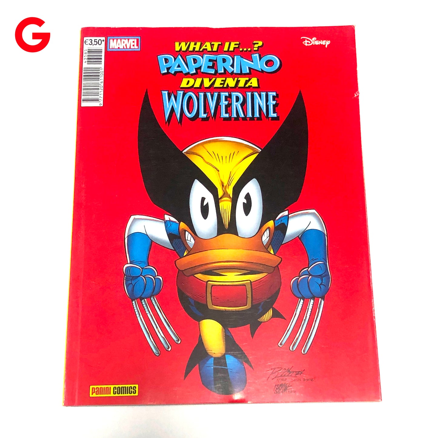 Mickey Mouse Comic 3585 Marvel Special Donald Duck wird Wolverine (Doppelcover)