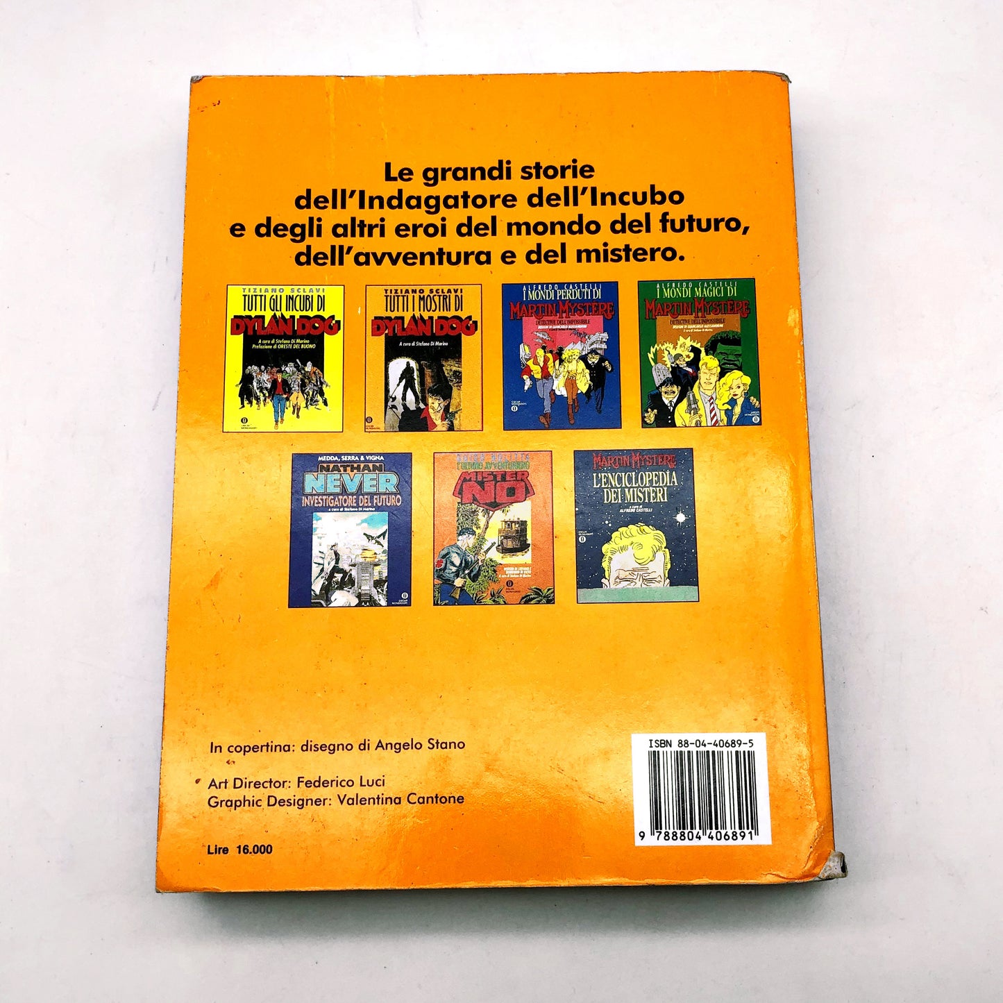 Bande dessinée - Tous les monstres de DYLAN DOG - par Tiziano Sclavi