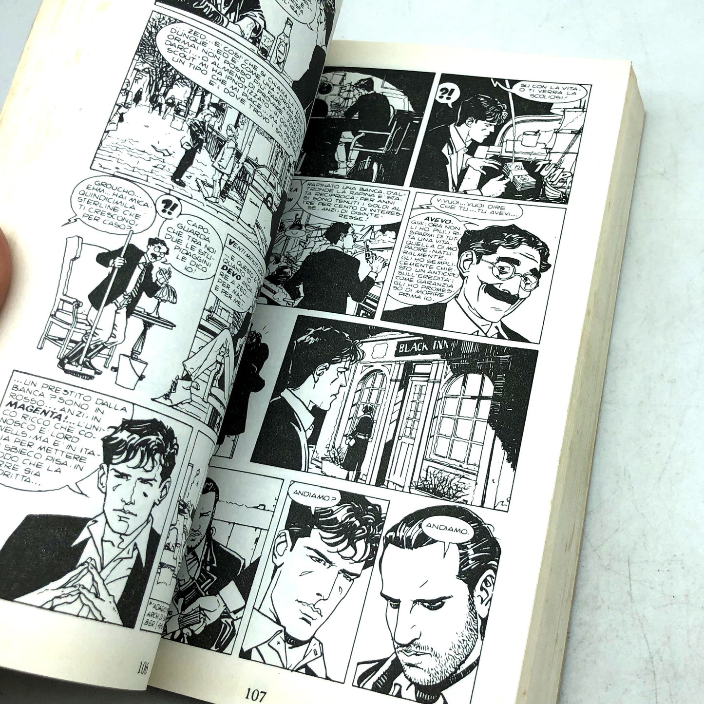 Libro a Fumetti di Dylan Dog - L'Indagatore dell'Incubo di Tiziano Sclavi - I MITI MONDADORI