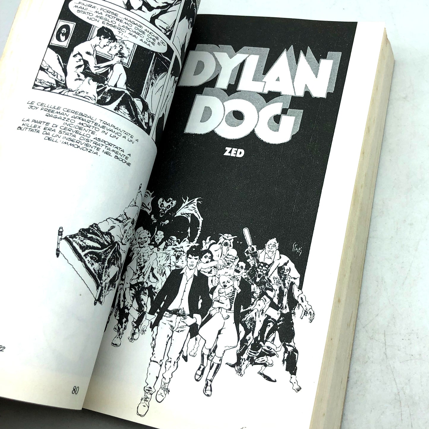 Libro a Fumetti di Dylan Dog - L'Indagatore dell'Incubo di Tiziano Sclavi - I MITI MONDADORI