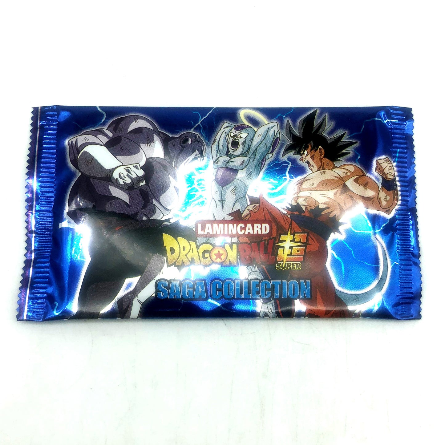 Versiegelte Beutel mit CARD DRAGONBALL Z – LAMINCARDS und Limited MAXI Edition
