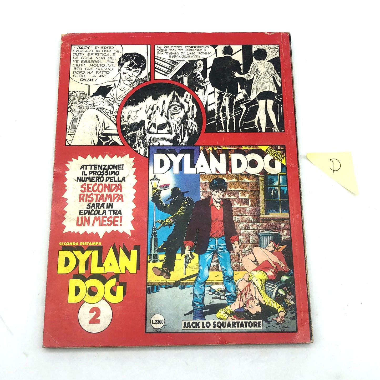 Fumetto di DYLAN DOG n. 1 L'Alba dei morti viventi (Seconda Ristampa)