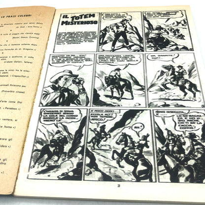Numéro de bande dessinée Tex Willer n. 1 LA MAIN ROUGE Original 200 £ Lire 1964 Tueur
