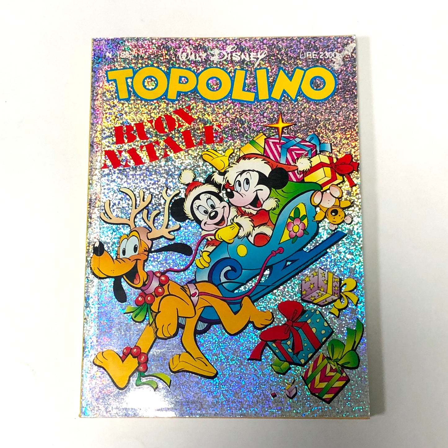 Lot de bandes dessinées Mickey Mouse, collection spéciale, livret dédié à Noël (variante)