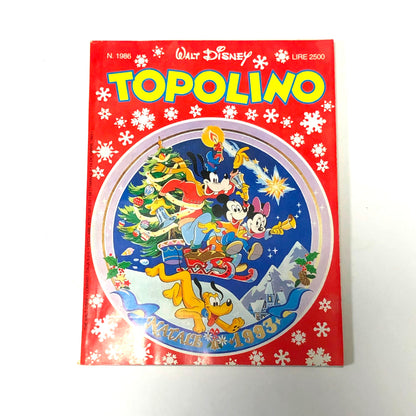 Lot de bandes dessinées Mickey Mouse, collection spéciale, livret dédié à Noël (variante)