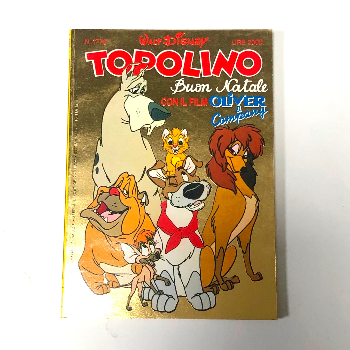 Lot de bandes dessinées Mickey Mouse, collection spéciale, livret dédié à Noël (variante)