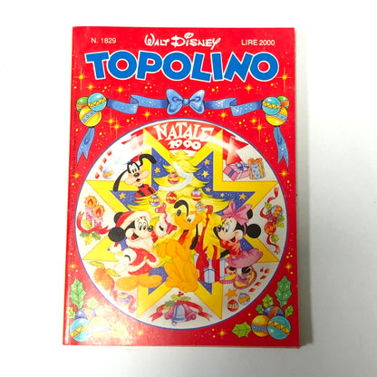 Lot de bandes dessinées Mickey Mouse, collection spéciale, livret dédié à Noël (variante)