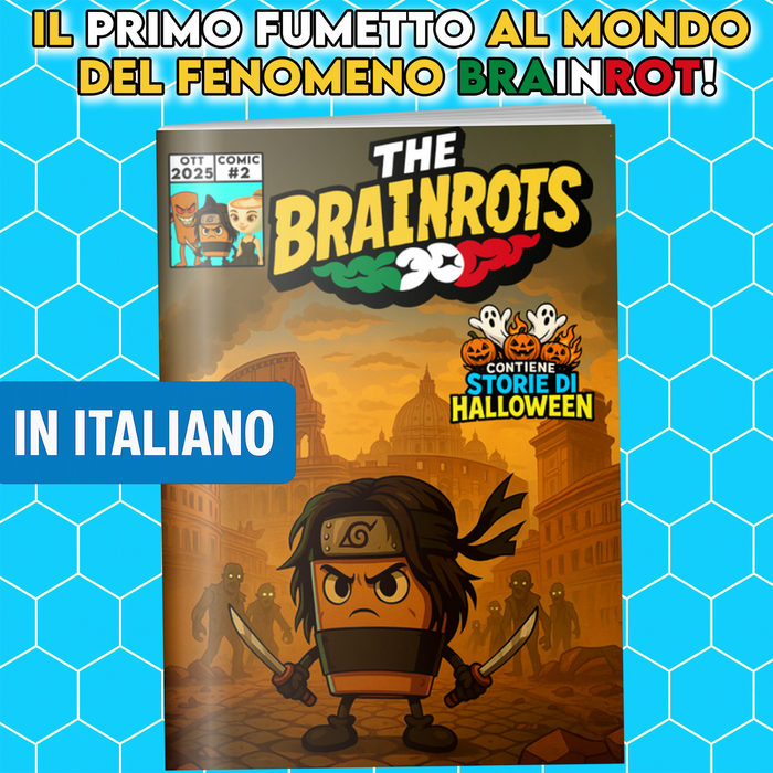 La BD THE BRAINROTS - N° 2 (octobre 2025) - Édition spéciale Halloween - 90 pages