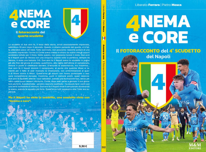 Libro 4NEMA e CORE - Napoli Campione D'Italia 2024-25 - 4° Scudetto