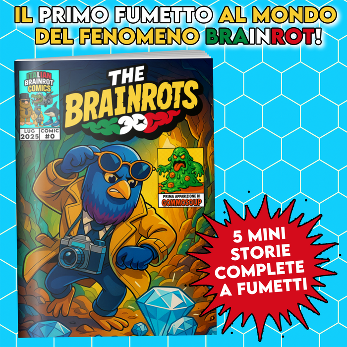 Fumetto The Brainrots n. 0 (Luglio 2025)