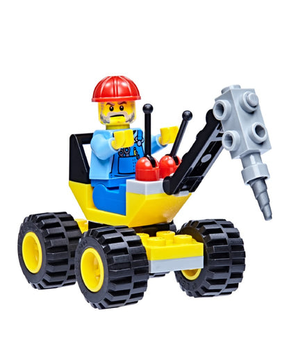 Rivista LEGO CITY N. 7 - COSTRUTTORE + TRIVELLA DI PRECISIONE