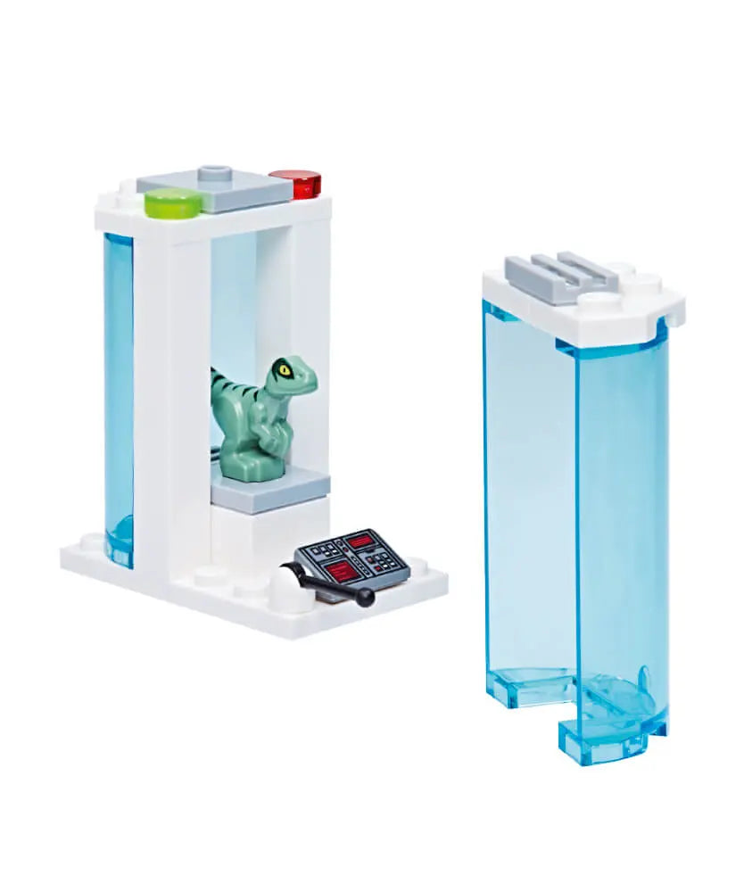 Rivista LEGO JURASSIC WORLD n. 10 - RAPTOR + INCUBATRICE