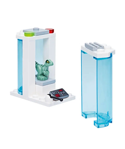 Rivista LEGO JURASSIC WORLD n. 10 - RAPTOR + INCUBATRICE