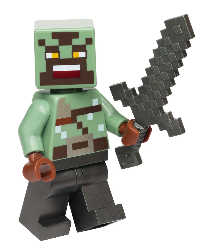 Rivista LEGO Minecraft PLUS n.8 + BABY HOGLIN + CUBO DI MAGMA + EROE DEL NETHER!