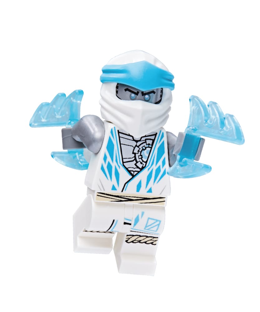Rivista LEGO NINJAGO LEGACY COMIC n.8 con 2 GIOCHI : ZANE vs NINDROID