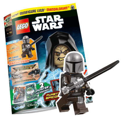 Rivista LEGO STAR WARS n. 10 + MINIFIGURE LEGO: DIN DJARIN