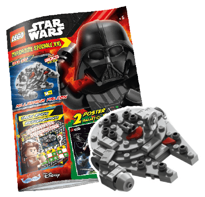 Rivista LEGO STAR WARS XXL SPECIALE n. 5 + GIOCO LEGO XXL: MILLENNIUM FALCON