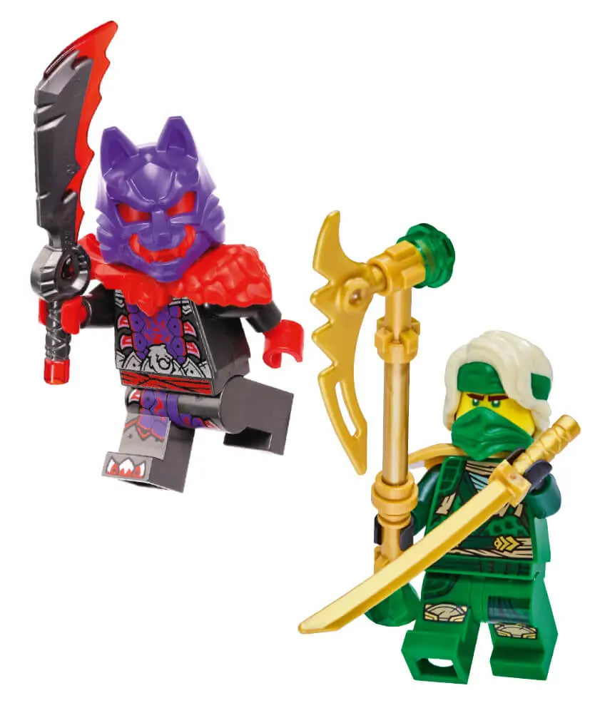Rivista LEGO NINJAGO Plus n. 7 + 2 GIOCHI LEGO: LLOYD + LUPO