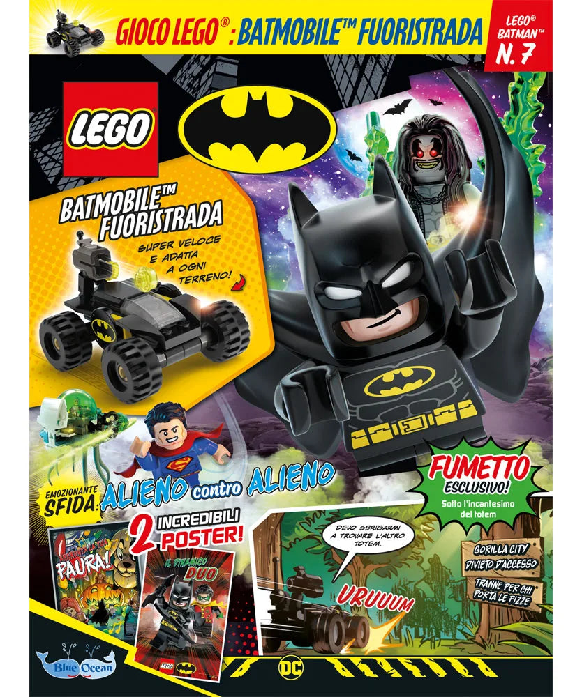 Magazine LEGO BATMAN n. 11 + Batmobile Fuoristrada