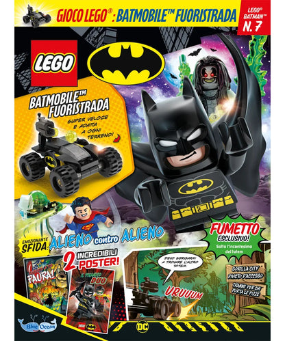 Magazine LEGO BATMAN n. 11 + Batmobile Fuoristrada