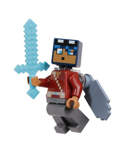 Rivista LEGO MINECRAFT n.7 - Con Fantasma + Eroe + Elitre