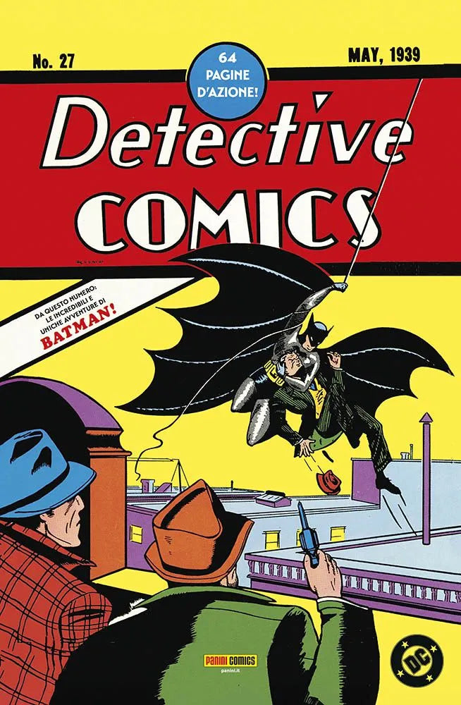 Ristampa Anastatica del fumetto : Detective Comics 27 la prima apparizione di Batman 1939